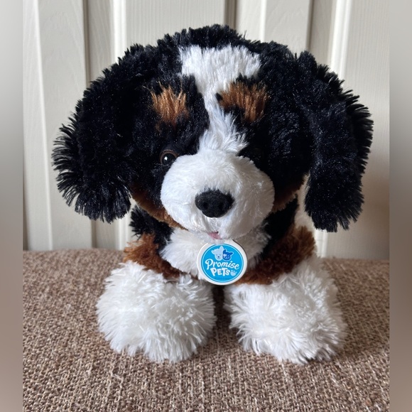 Build A Bear Promise Pets Bernese Mountain Dog Stuffed Plush Animal 12", BAB - Picture 1 of 11